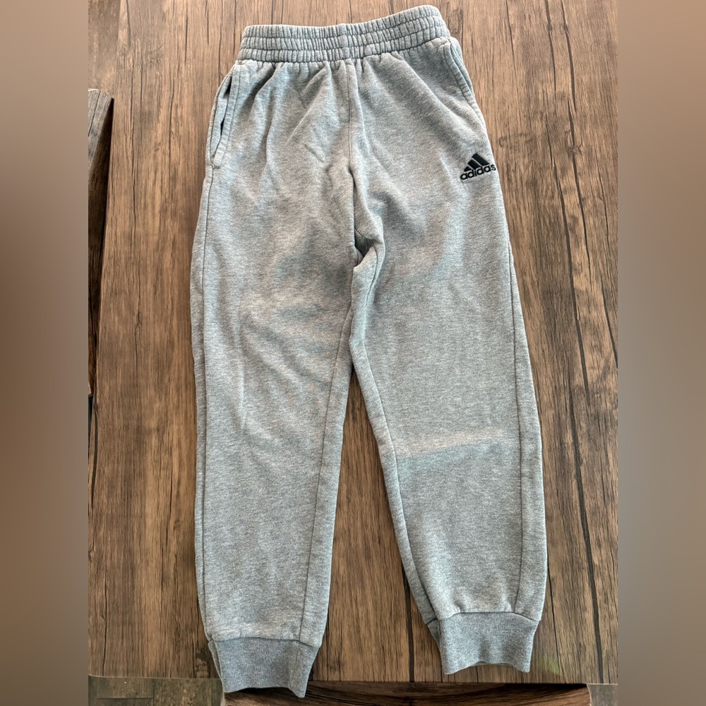 Adidas Kids Light Gray Sweatpants